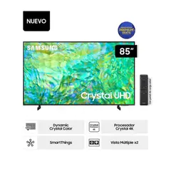 TELEVISOR 85" CRYSTAL UHD 4K UN85CU8000G