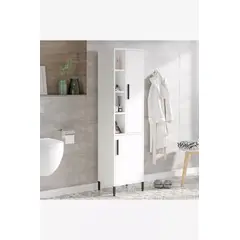 TU MESITA - Mueble para Baño Funcional 2 puertas Ferran color Blanco