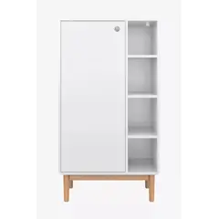 TU MESITA - Mueble Organizador de Baño Elvis color Blanco