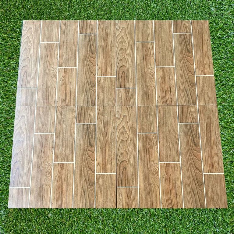PORCELANATO MATE LISTÓN MADERA 60X60cm 144m2