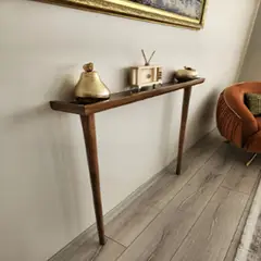 MOBILIARI - MP Estante de madera decorativo Breico - Nogal