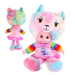 GENERICO - Muñeca de peluche musical dibujo animados