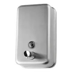 GENERICO - Dispensador Jabón Liquido 1 Litro Alto Transito en Acero Inox