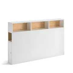 TU MESITA - Cabecera de cama con organizador Regina color Blanco