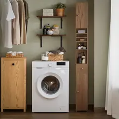 TU MESITA - Mueble Auxiliar de Baño Rossy color Marrón