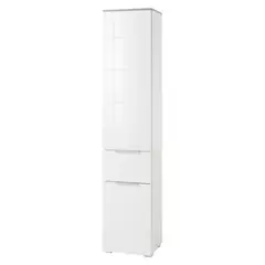TU MESITA - Mueble Organizador Alto de Baño Sawia Blanco