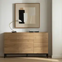 GENERICO - Aparador Moderno Inanagi Marrón R&R MUEBLES