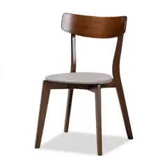 HOGAR & SPACIOS - HYS COMEDOR 4 SILLAS NAIBETH GRIS OSCURO