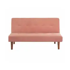 HOGAR & SPACIOS - HYS FUTON 2 CUERPOS BATTI ROSADO