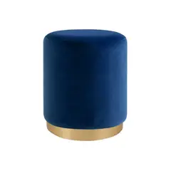 GENERICO - PUFF KARL AZUL REDONDO