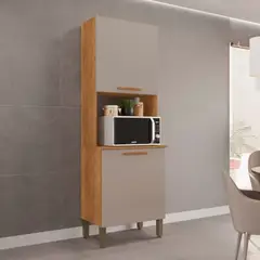 TU MESITA - Mueble para Microondas Ares color HayaGris 2 puertas