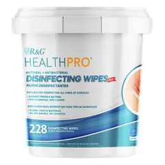 R&G - Paños Desinfectantes HealthPro x 228 unidades