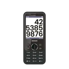 MOVISUN - Celular Básico 3G Radio FM Aplo K31 ROJO