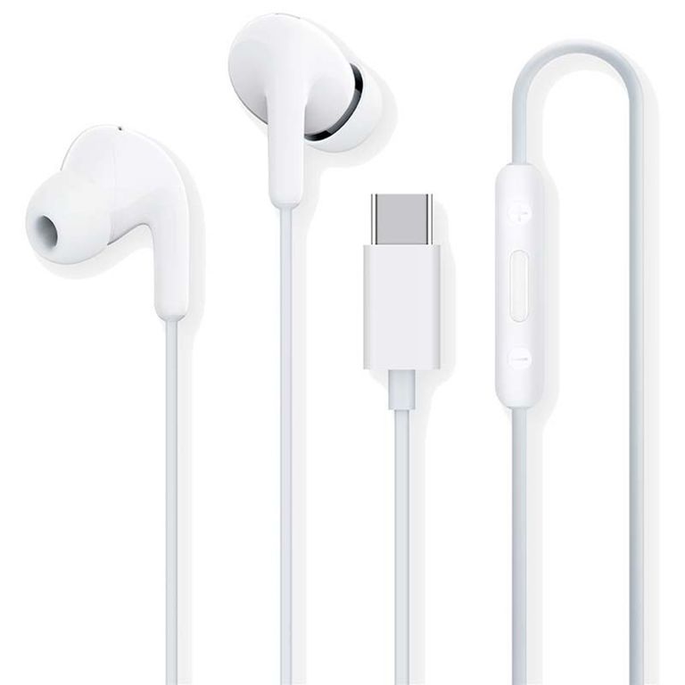 Audifonos Earphones Type C - Blanco