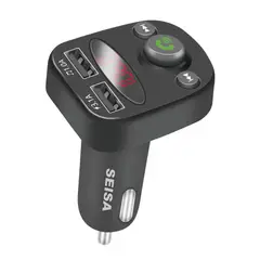 SEISA - Transmisor Cargador Cenicero para auto