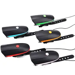 GENERICO - Luz para bicicleta con parlante interno recargable resistente al agua