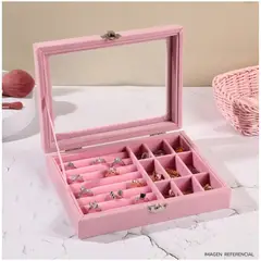 INSPIRA MARKET - Joyero Organizador Elegante para Joyas y Accesorios