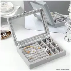 INSPIRA MARKET - Joyero Organizador Elegante para Joyas y Accesorios