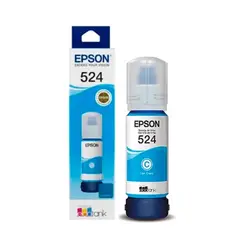 EPSON - Tinta 524 Cyan Botella 70ML ORIGINAL