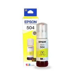 EPSON - Botella tinta T504 T504220 504 AMARILLO YELLOW original