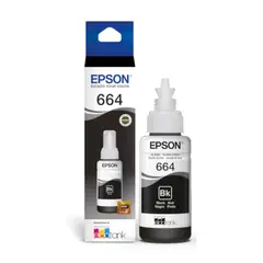 EPSON - Botella Tinta 664 Negro