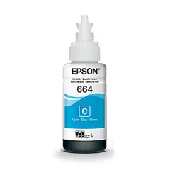 EPSON - Botella tinta T664220 cyan 664 serie L