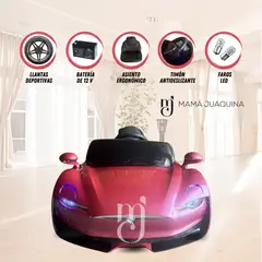 TESLA - Auto Deportivo a Batería «MARTELLE» Edición Limitada Pink