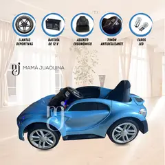 TESLA - Auto Deportivo a Batería «MARTELLE» Edición Limitada Blue