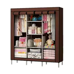 GENERICO - Ropero Organizador Colgador de Ropa Armable Cubierto 360º