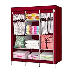 GENERICO - Ropero Organizador Colgador de Ropa Armable Cubierto 360º