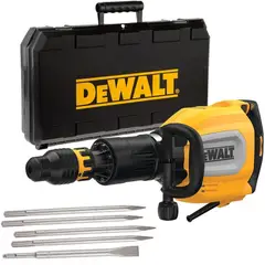 DEWALT - Martillo Demoledor SDS Max 1700W Brushless + 5 Cinceles D25911K-K21