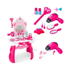 GENERICO - Juguete de Maquillaje Infantil Tono Rosado Y+Regalo Agendita