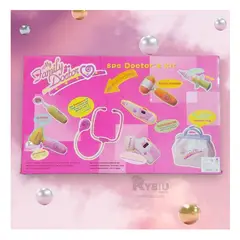 GENERICO - Set de Juguetes de Doctora en Caja Grande de Color Rosado