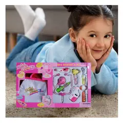 GENERICO - Set de Divertido de Niñas en Caja Rosado Y+Papel de Regalo