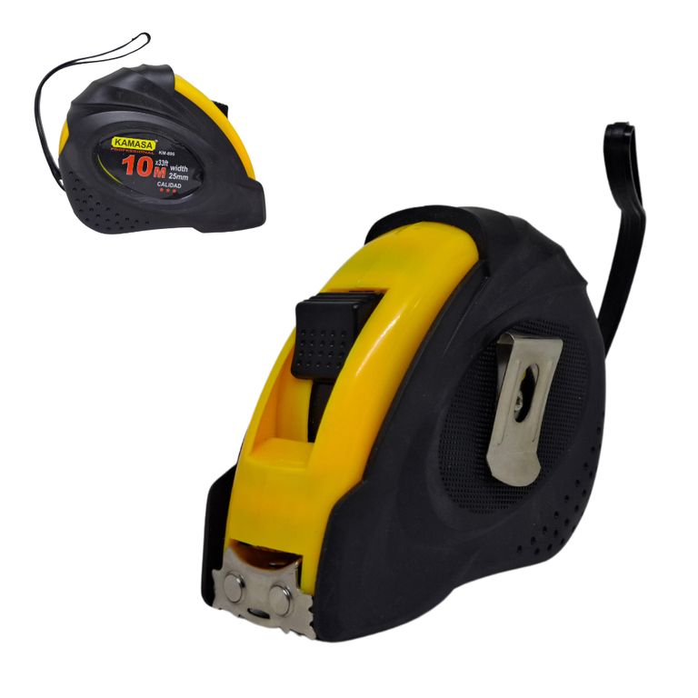 Wincha 10 metros Metalico Flexible KM-895