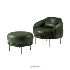 GENERICO - POLTRONA CAIPIRA Y PUFF CAIPIRA