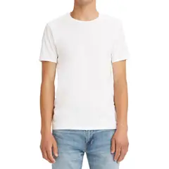 LEVIS - Polo Hombre 2 Pack Slim Crewneck Blanco