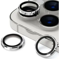 GENERICO - Protector de Cámara Metálico iPhone 16 - Plata