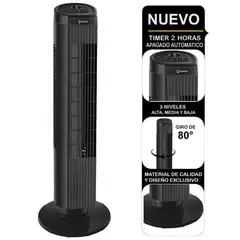 MIRAY - Ventilador Torre Vmtt-933 30pulgadas 35w 3 Velocidades
