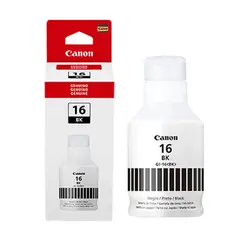 CANON - Botella Tinta GI-16BK Negro para Maxifi GX6010 GX7010