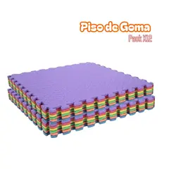OEM - Piso de Goma para Bebé 60 x 60cm Pack por 12 Unid