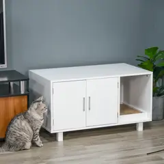 TU MESITA - Mueble para Gatos Milus color Blanco