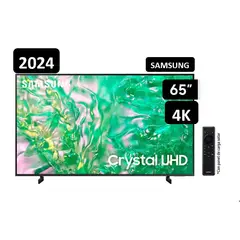 SAMSUNG - Televisor 65 Crystal Uhd 65du8000 4k Tizen Os Smart Tv 2024