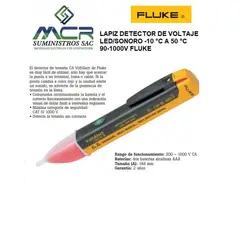 FLUKE - LAPIZ DETECTOR DE VOLTAJE LED/SONORO -10 °C A 50 °C 90-1000V