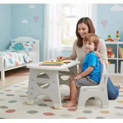 PERU IMPORTACIONES - Mesa Infantil Escritorio Pizarra Borrador