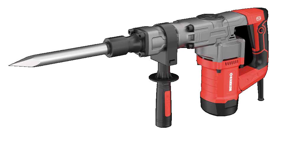 Martillo Demoledor 1300W 20 Joules Encastre HEX 17mm,