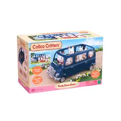 SYLVANIAN FAMILIES - Calico Critters Auto Familiar Azul 7 Asientos