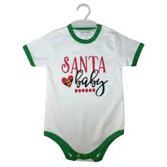 GENERICO - Body Bebé Feliz Navidad Talla 4