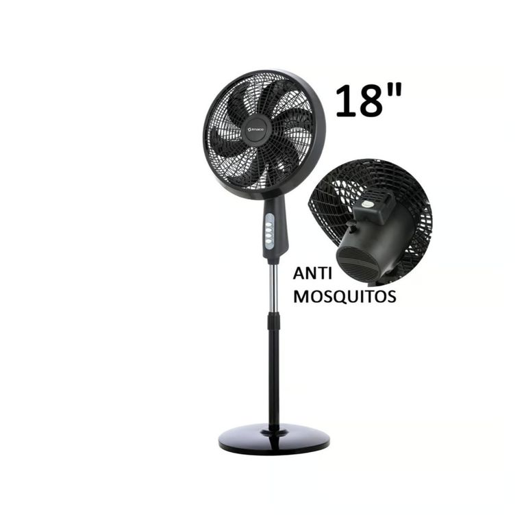 Ventilador Pedestal 18″ 85W FSM7518MK