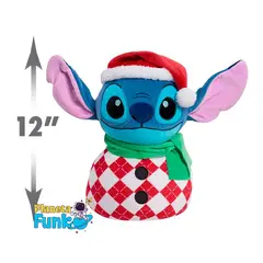 JUST PLAY - STITCH WEIGHTED PLUSH PELUCHE NAVIDEÑO 30CM